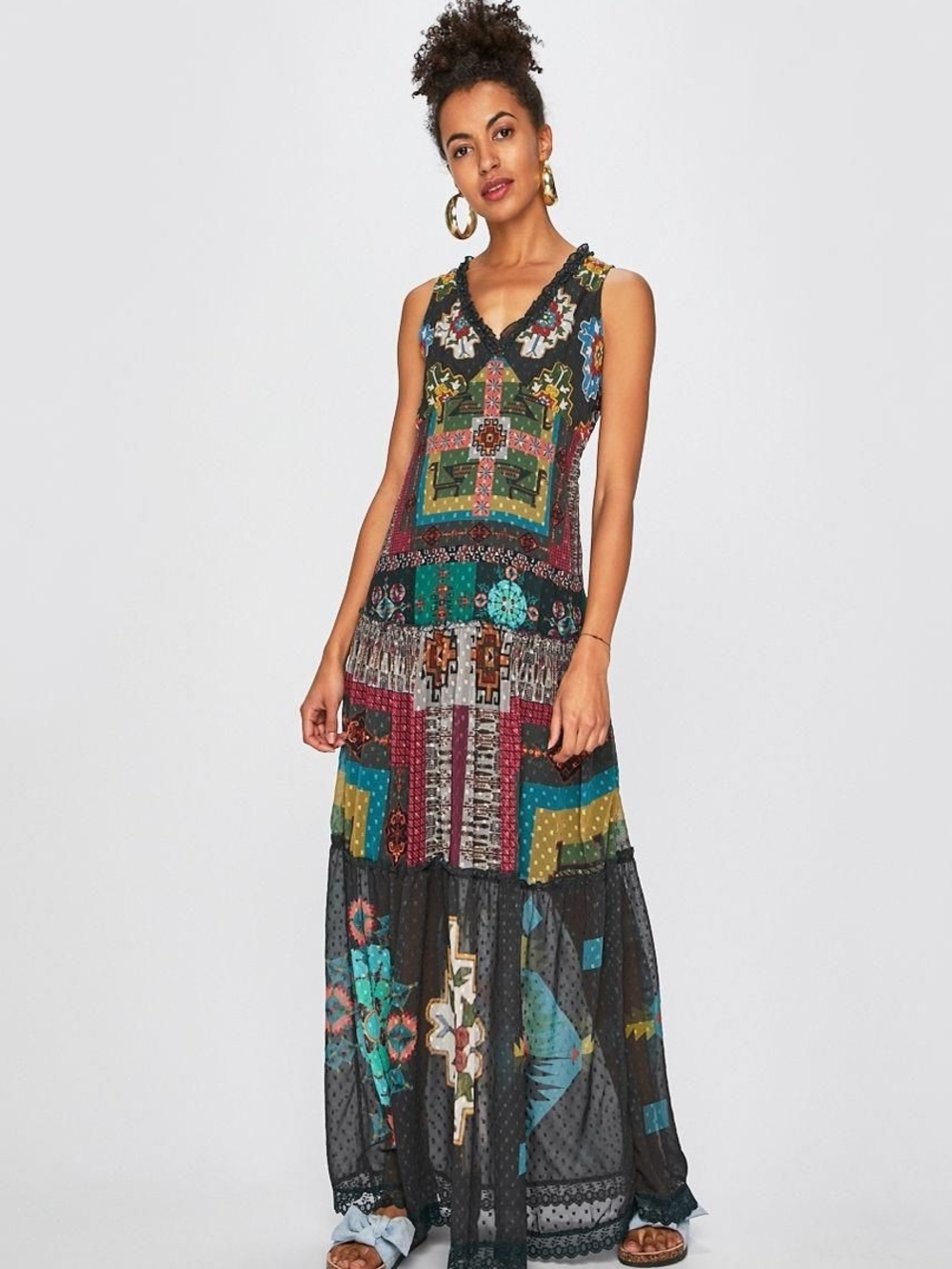 Desigual Maxi Dress Size 36 (XS/S)